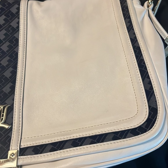 L.A.M.B Leather Messenger Shoulder Bag - Picture 14 of 15